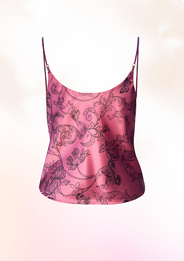 Rouge Whimsical Butterfly Cami
