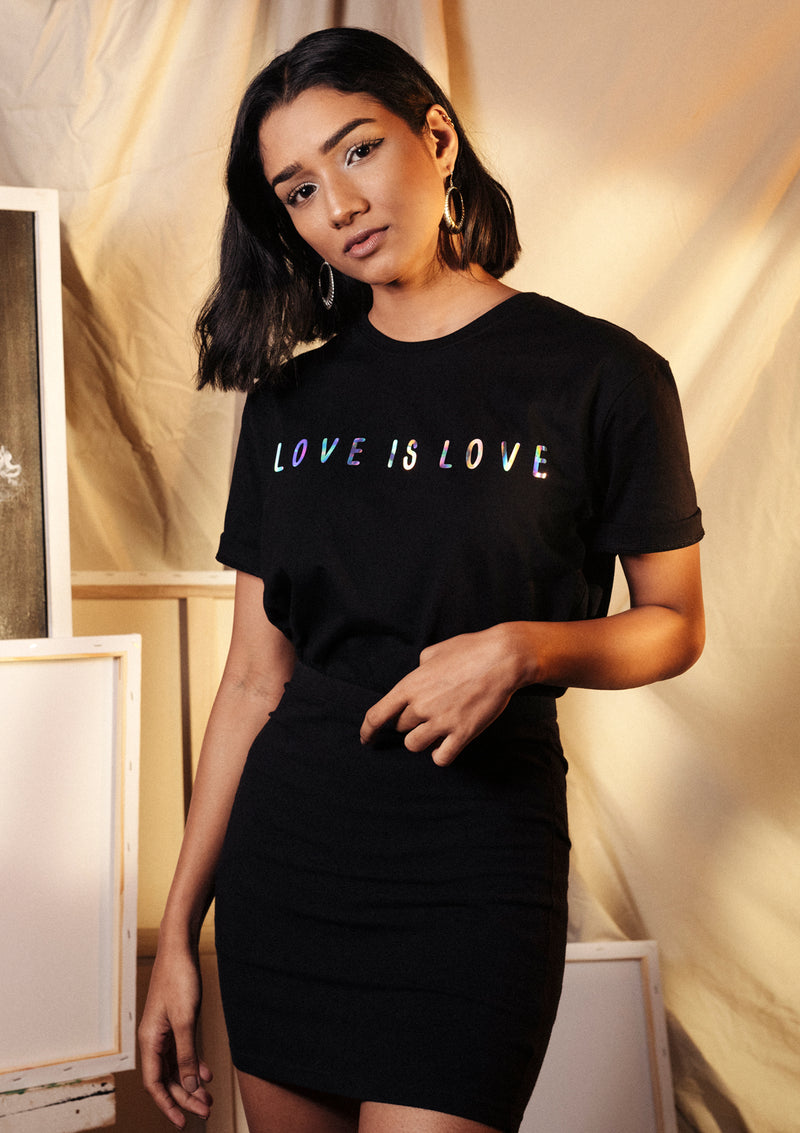 Love is Love Black T-Shirt