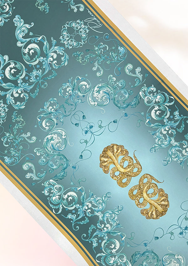 Maritime Naga Mandala Shawl