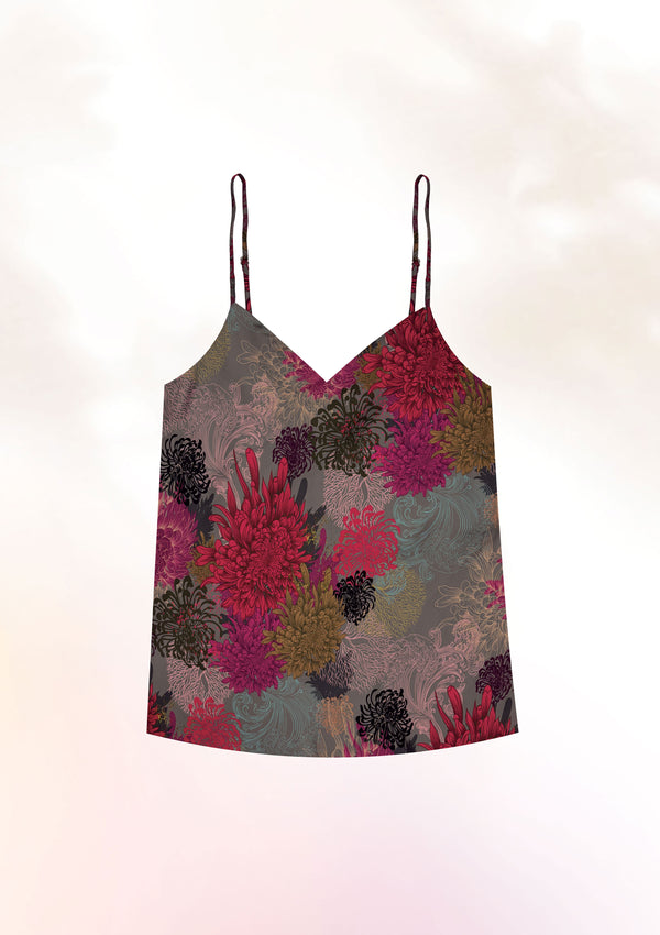 Dusk Chrysanthemum Cami Top