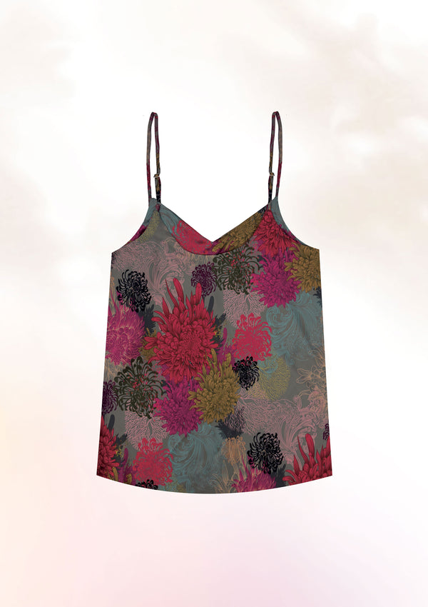 Dusk Chrysanthemum Cami Top
