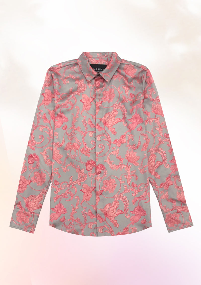 Pink Mythical Butterfly Long Sleeve Shirt