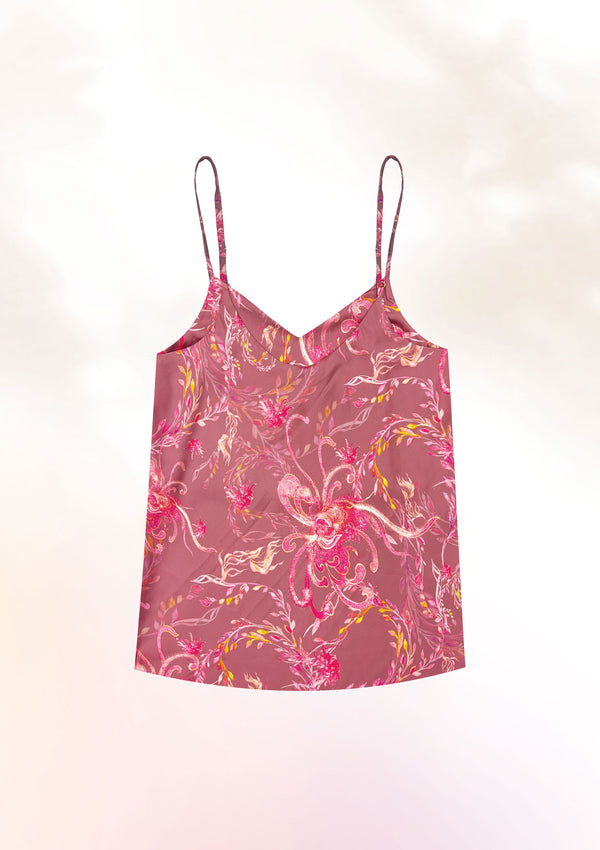 Flora Flame Cami Top