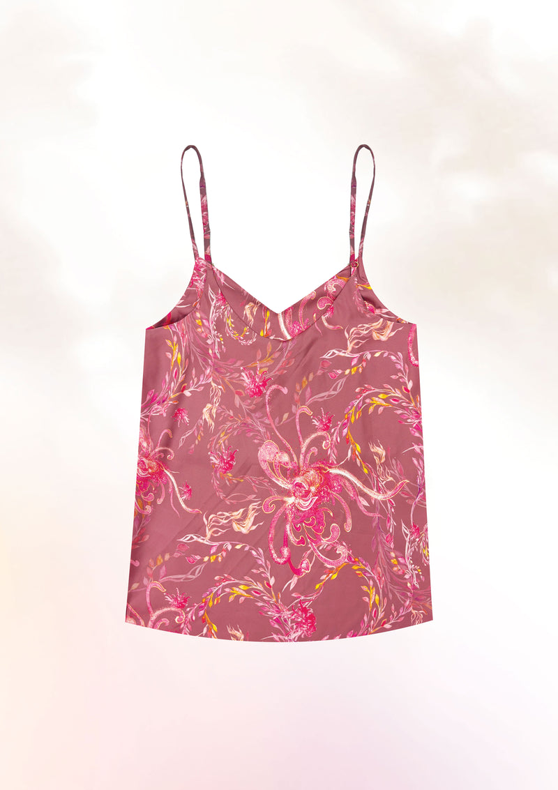Flora Flame Cami Top