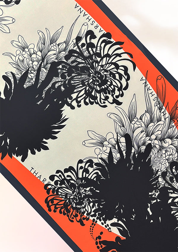 Chrysanthemum Penumbra Shawl