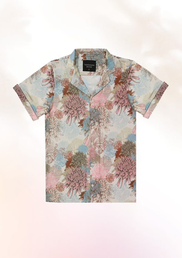 Pastel Chrysanthemum resort Shirt