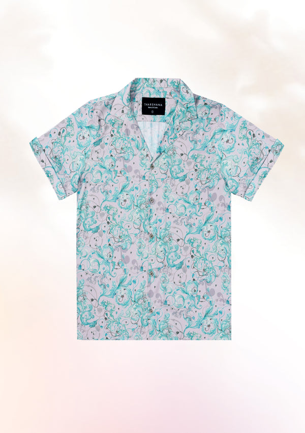 Ocean Blue Sea Waves Shirt