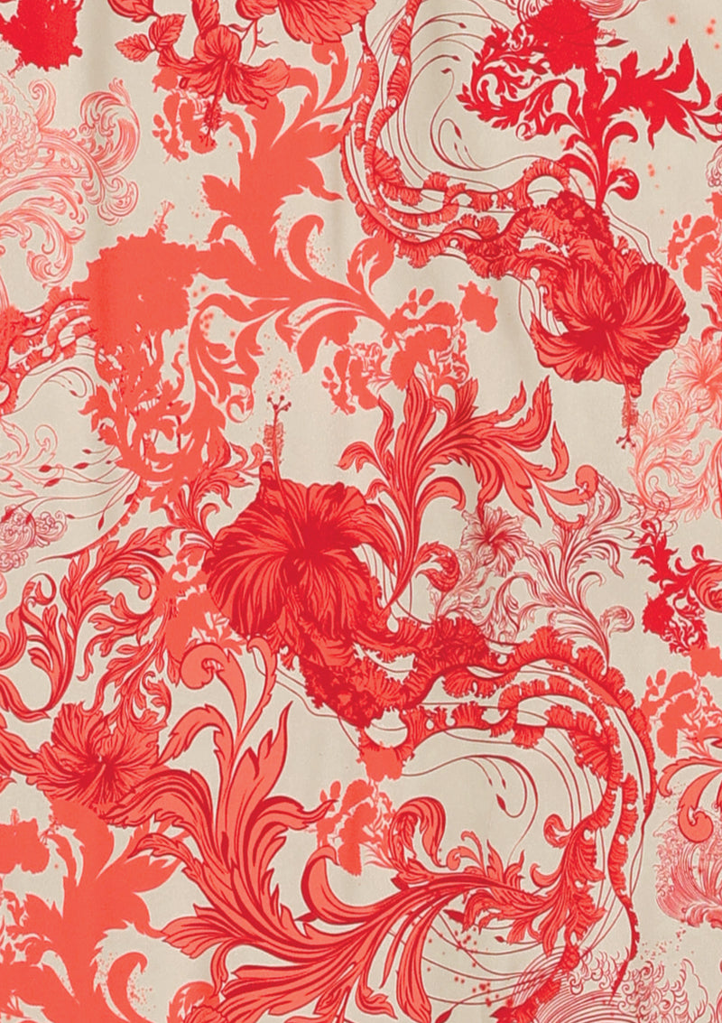 Scarlet Chrysanthemum Shirt