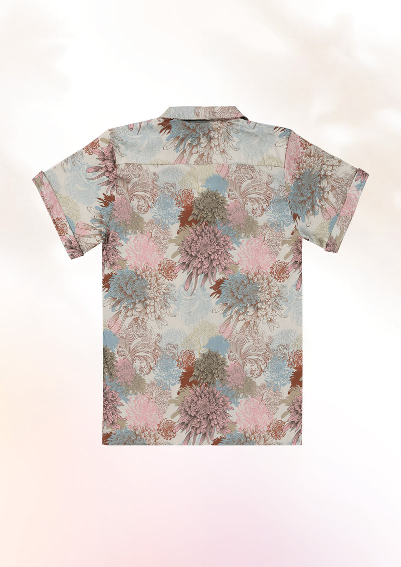 Pastel Chrysanthemum resort Shirt