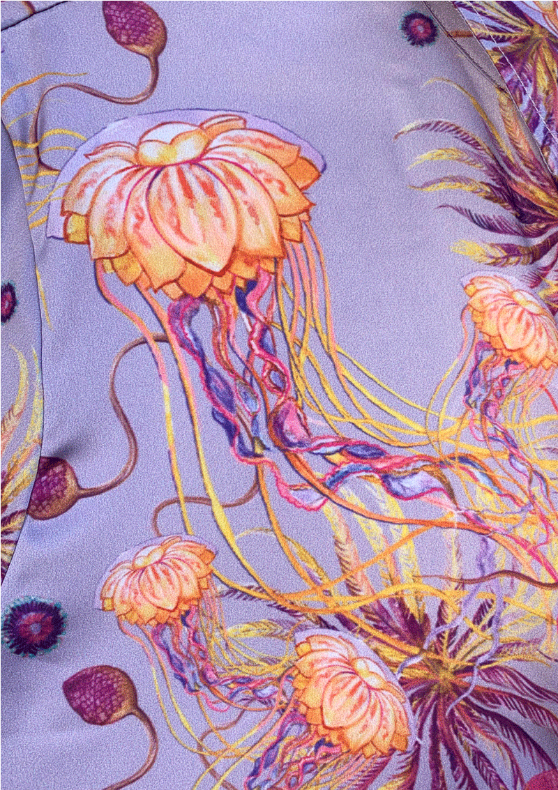 Lotus Jellyfish Placement Shirt