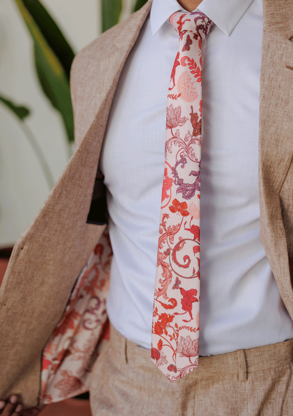 Baroque Vibrant Tie