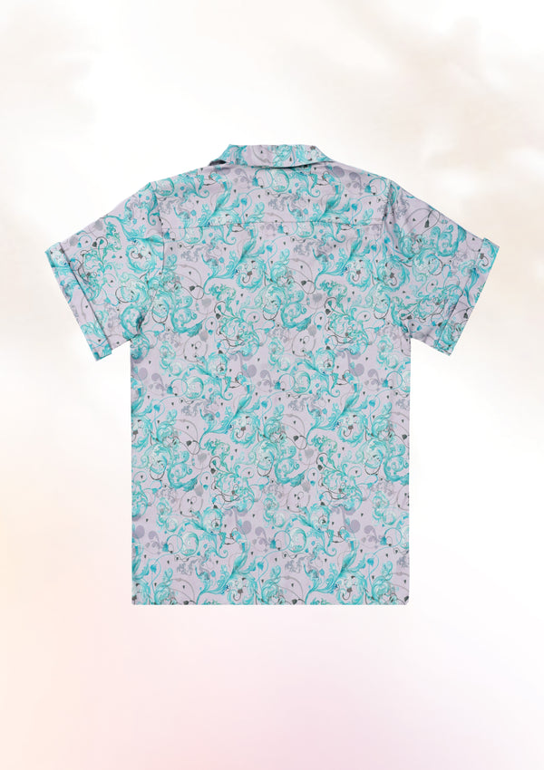 Ocean Blue Sea Waves Shirt