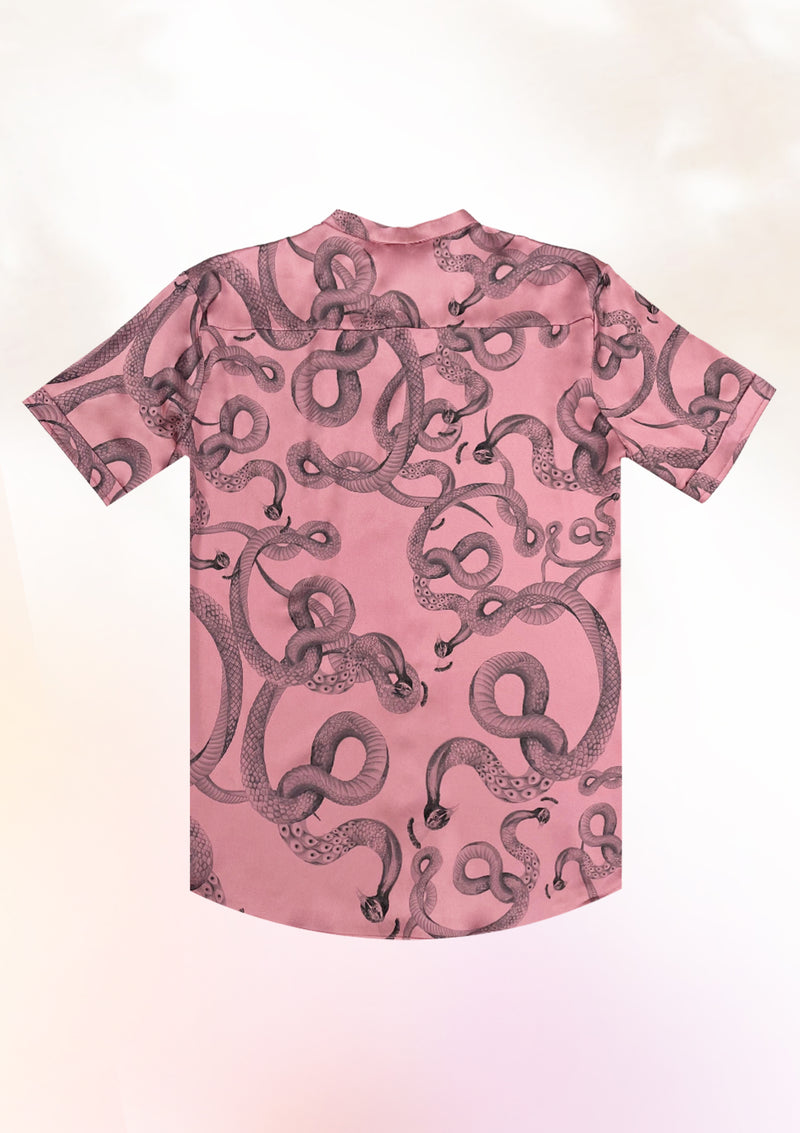 Pink Mono Serpent Shirt