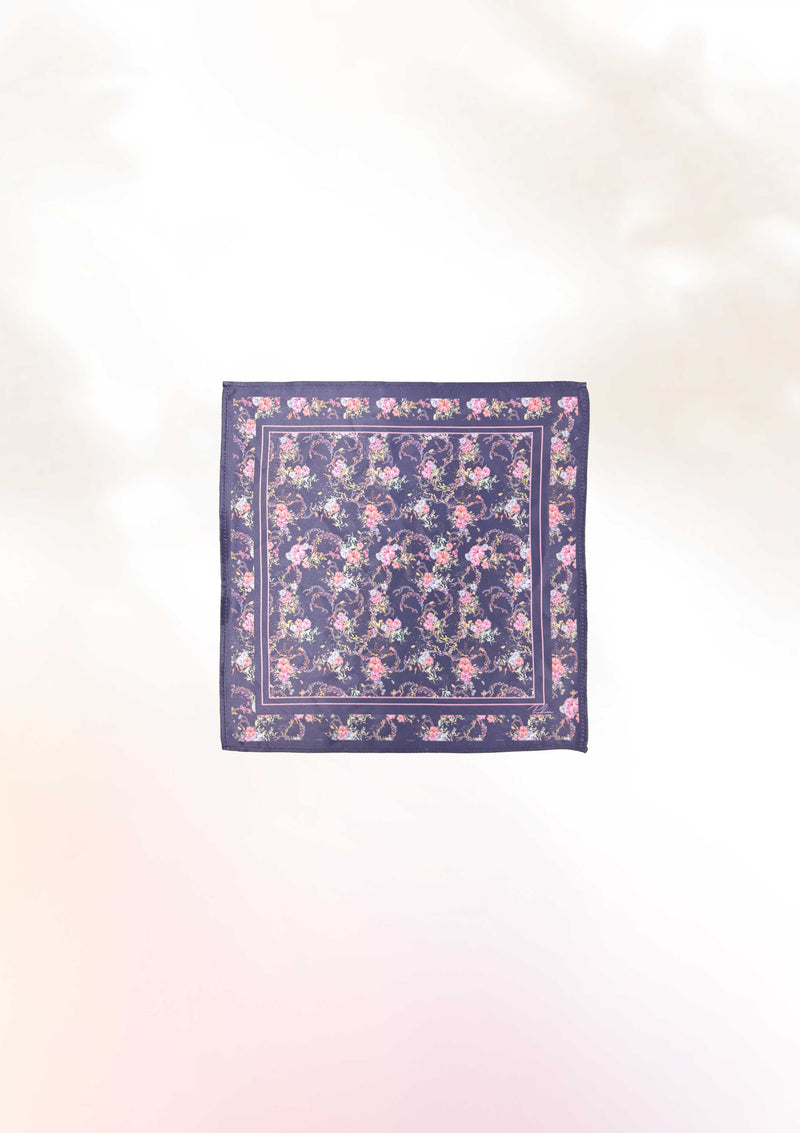 Velvet Sea Graden Pocket Square