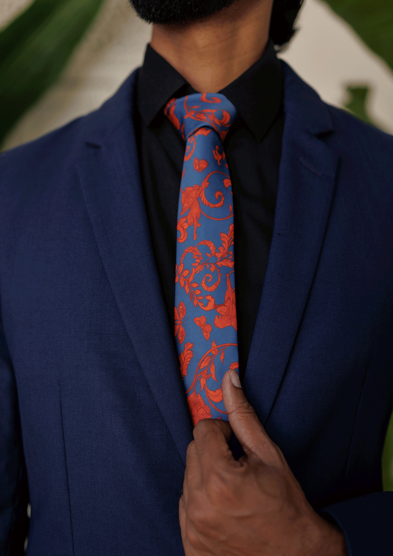 Mythical Leopard Tie