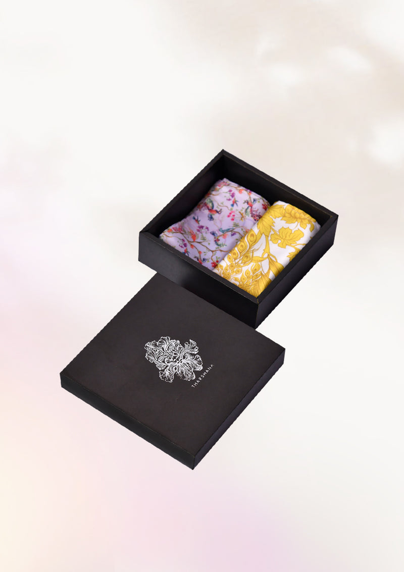 Paradise Pocket Square gift box