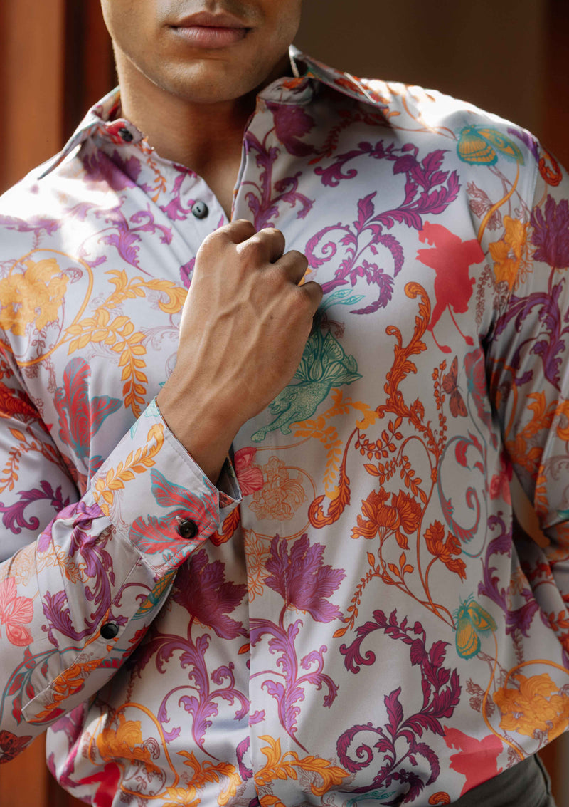 Baroque Vibrant Long Sleeve Shirt