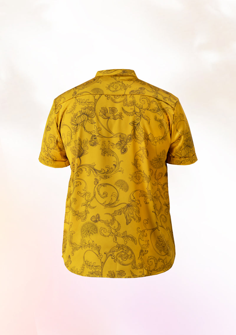 Gold Whimsical Butterfly Shirt