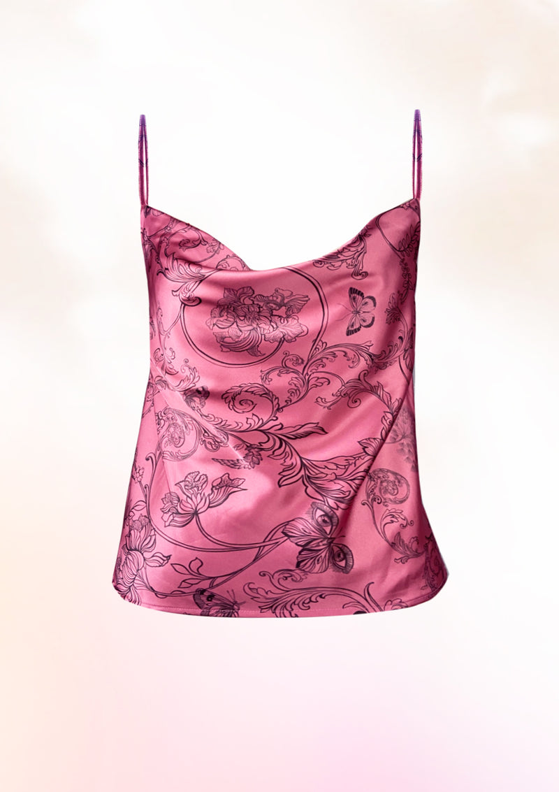 Rouge Whimsical Butterfly Cami
