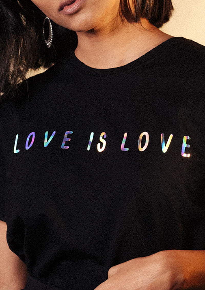 Love is Love Black T-Shirt