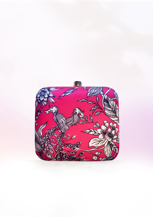 Whimsical Forest Clutch